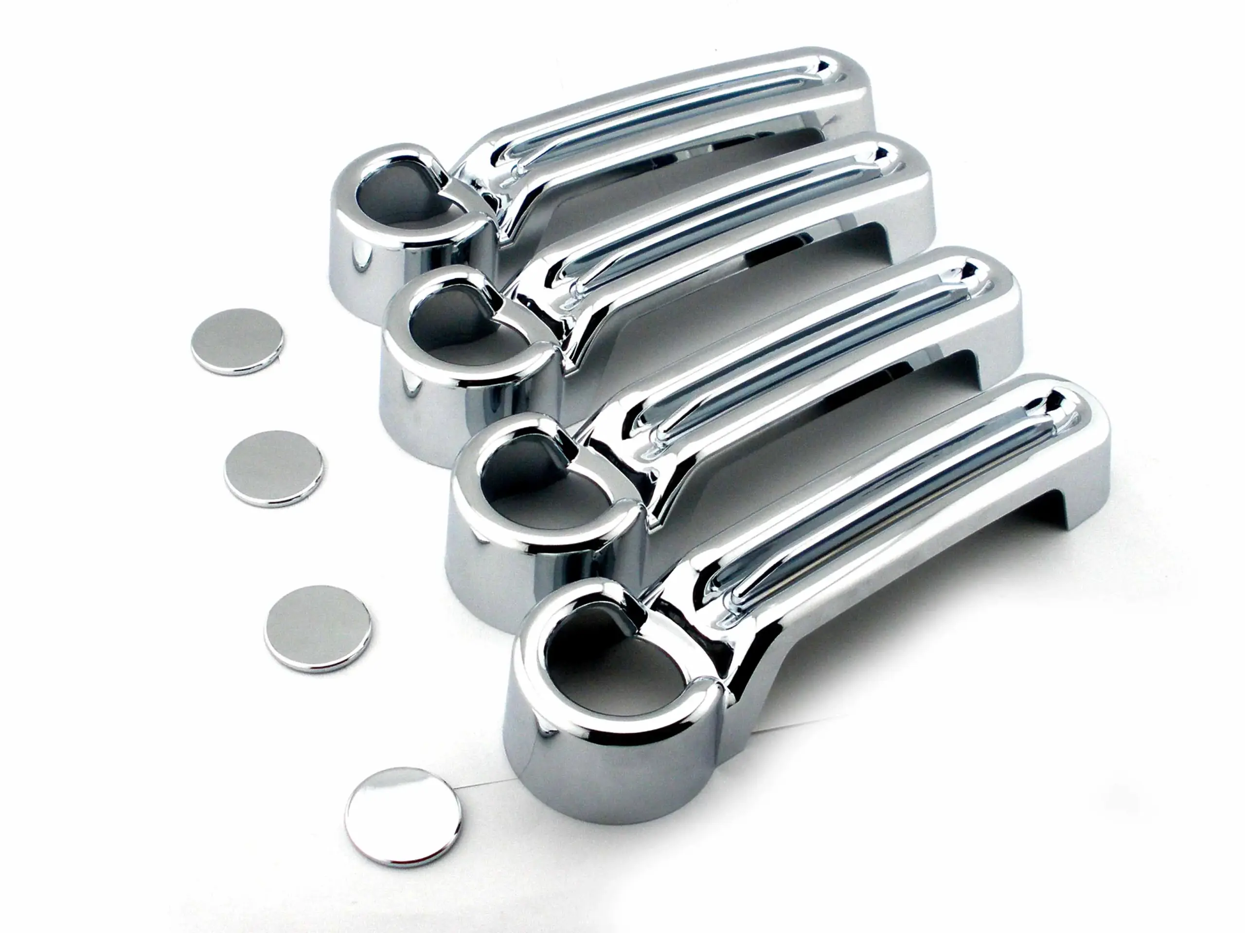 Chrome Door Handle Cover for Jeep & Dodge 2 Chrome Door Handle Cover for Jeep & Dodge - Image 2