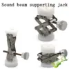 Adjustable Guitar Support Frame with Acrylic Gauge