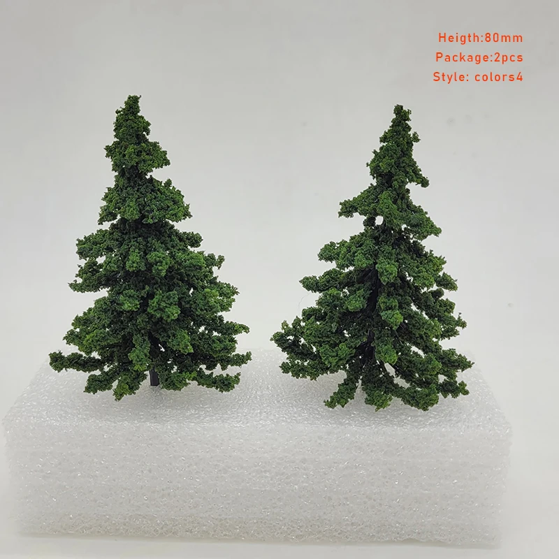 Miniature Pine Trees Set for Dioramas 9 Miniature Pine Trees Set for Dioramas - Image 9