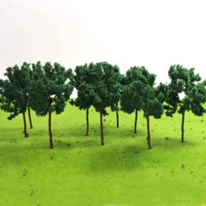 Set of 20 HO & TT Scale Model Trees 7 Hea57bbd5f5544ae2a36996e1c750852db 1