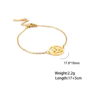 Triquetra Knot Stainless Steel Bracelet for Women 17 Hecf02c78ad5b48e888cd7b391d41f4efM