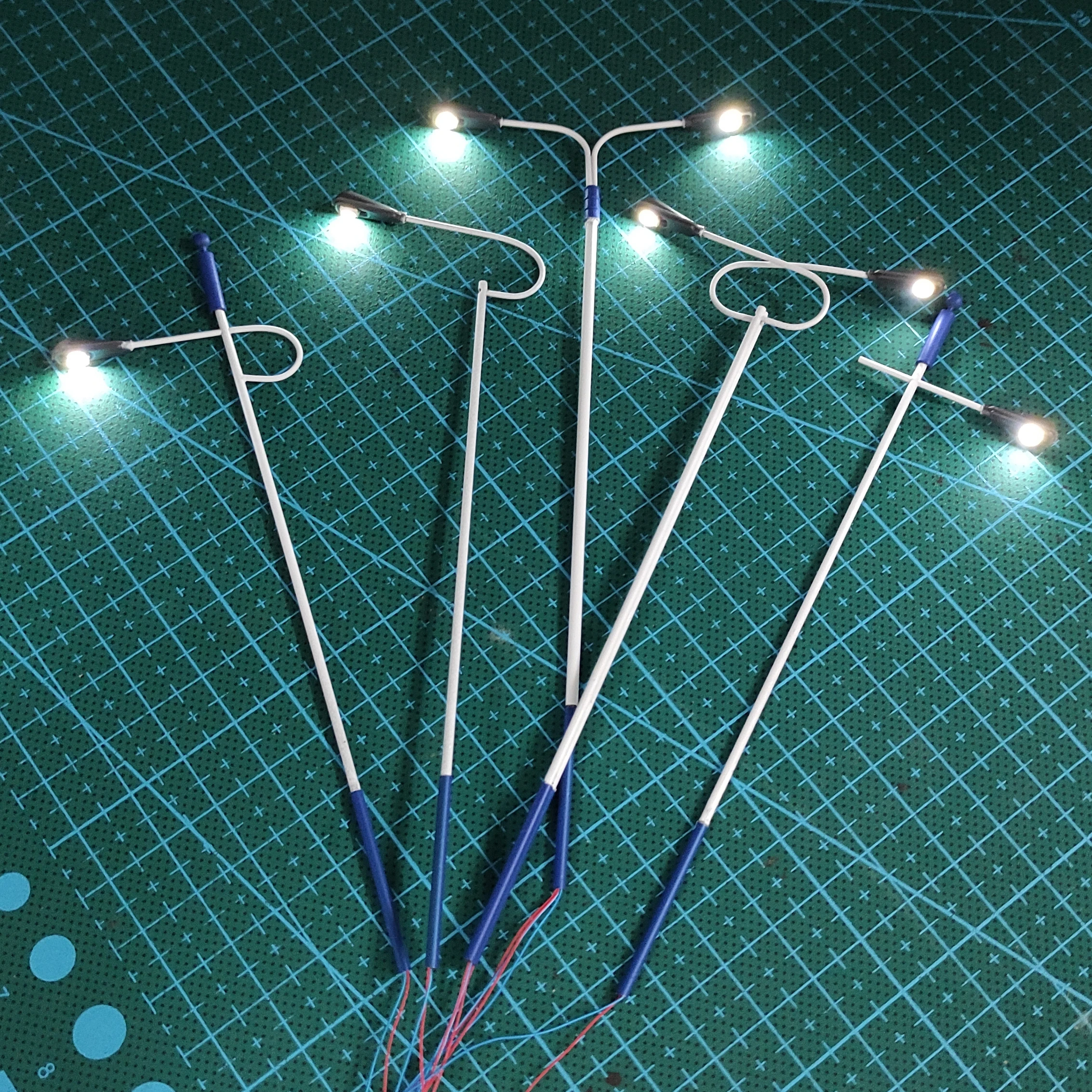 Miniature Street Lamp for Model Scenes 6 Miniature Street Lamp for Model Scenes - Image 6