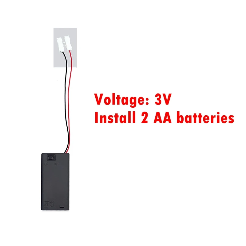 Battery Holder with Switch for AA/AAA Models 7 Battery Holder with Switch for AA/AAA Models - Image 7