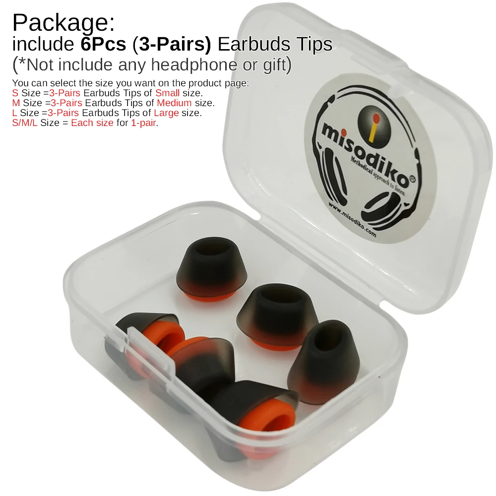 Silicone Ear Tips for Jabra Evolve 75e & Elite 65e 2 Silicone Ear Tips for Jabra Evolve 75e & Elite 65e - Image 2