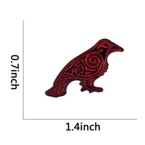 Copper Viking Raven Badge with Celtic Design 8 Heeb0144ddfdf4c43950ef0481a3a14daj