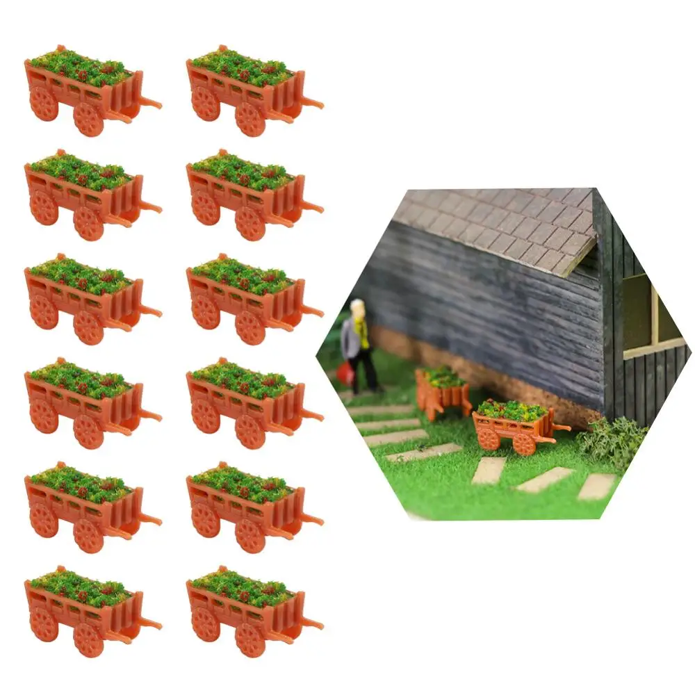 Vibrant N Scale Garden Trailer Set (12 pcs) 2 Vibrant N Scale Garden Trailer Set (12 pcs) - Image 2