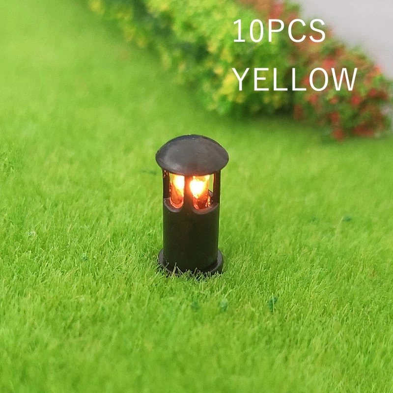 Miniature Garden Lamp Set with Colored LEDs 9 Miniature Garden Lamp Set with Colored LEDs - Image 9