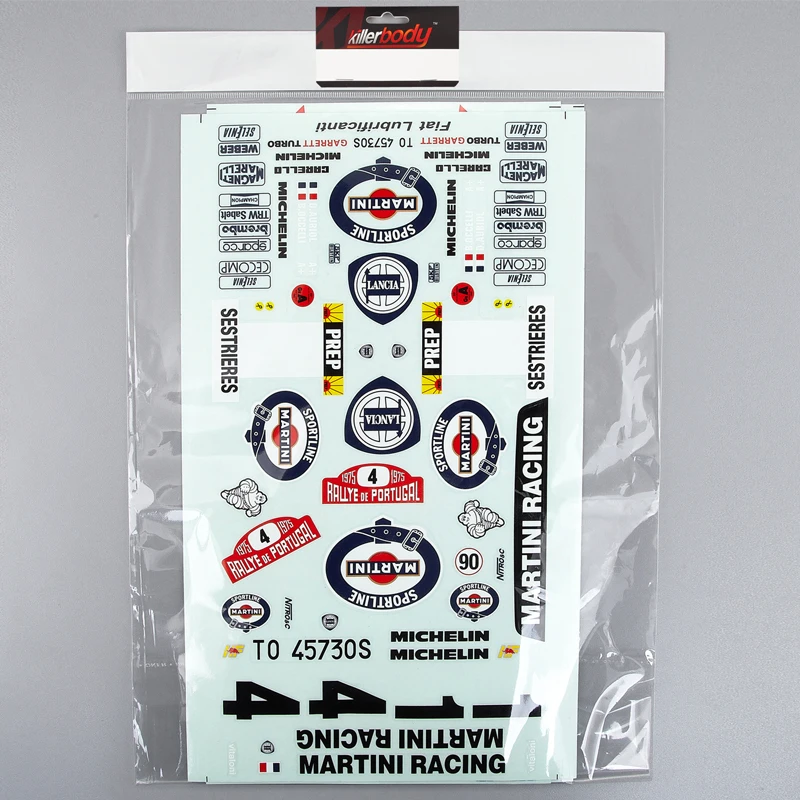 Vibrant Rally Decal Sheet for Vehicles and RC Models 2 Vibrant Rally Decal Sheet for Vehicles and RC Models - Image 2