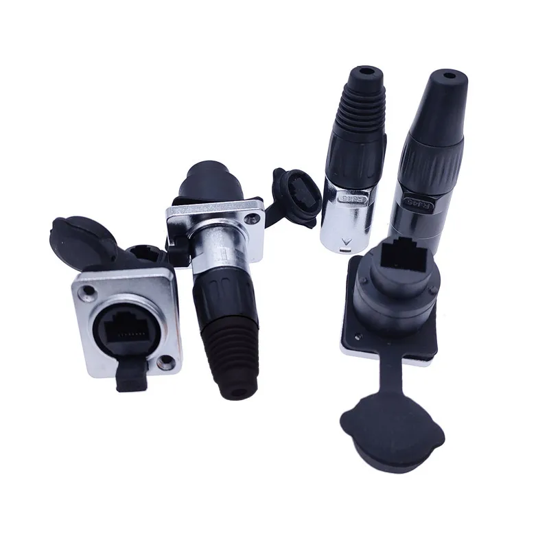 Waterproof Industrial RJ45 Connector IP65 5 Waterproof Industrial RJ45 Connector IP65 - Image 5