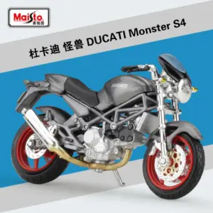 Maisto Ducati HyperMotard Diecast Model 1:18 Scale 17 Hf01d6fabda4b44a99b53283e43fcb5d28