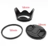 58mm Lens Hood, Cap & UV Filter Set