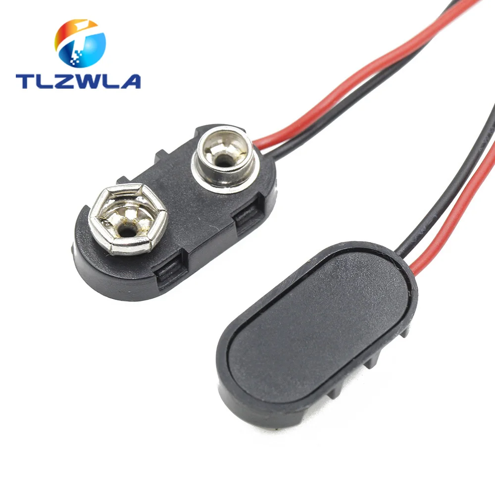 9V Battery Snap Connector Set — Pack of 10 3 9V Battery Snap Connector Set — Pack of 10 - Image 3