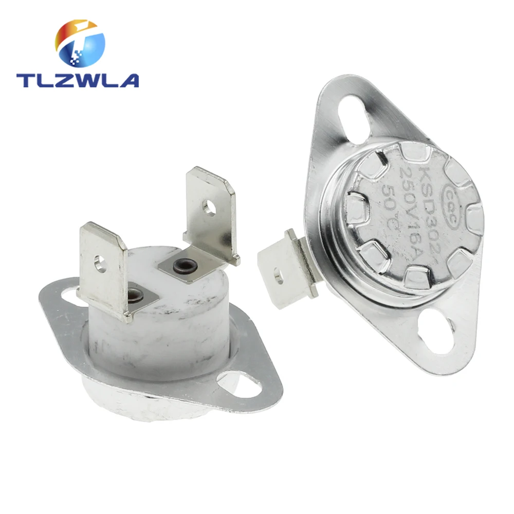 Ceramic Thermostat Set KSD301/KSD302 16A 250V 3 Ceramic Thermostat Set KSD301/KSD302 16A 250V - Image 3
