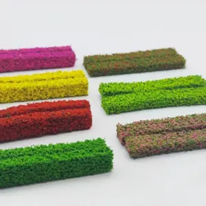 Miniature Shrub Landscape Foliage Set in 4 Colors 15 Hf21becc762fa4bb58124d84e7f6c44754