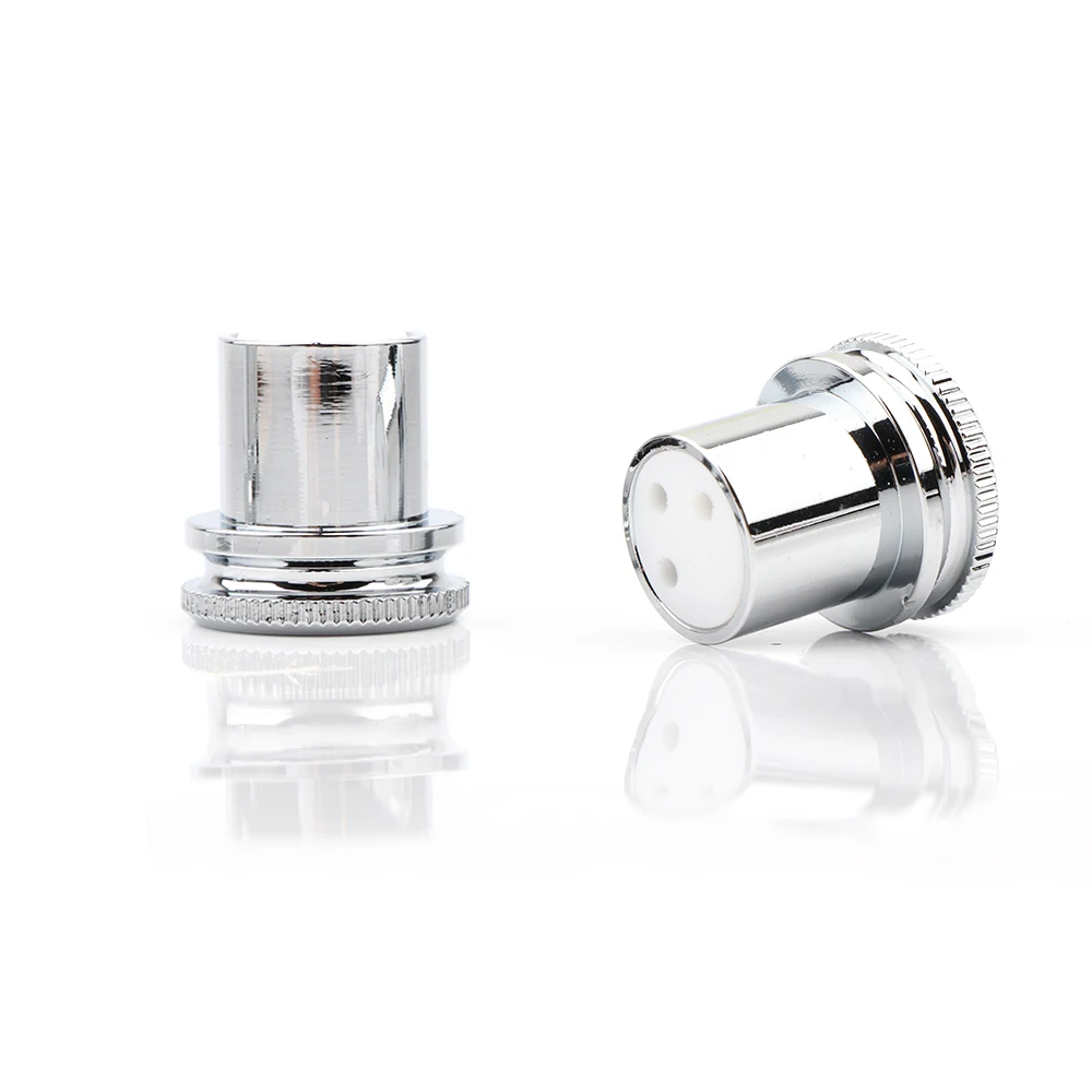 Rhodium Plated Copper XLR Plug Caps Set 7 Rhodium Plated Copper XLR Plug Caps Set - Image 7