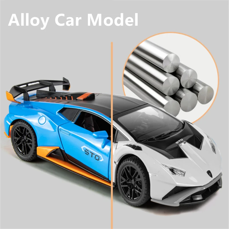 1:24 Lamborghini Huracan STO Diecast Model 4 1:24 Lamborghini Huracan STO Diecast Model - Image 4