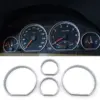 BMW E46 M3 Gauge Ring Set Chrome Finish
