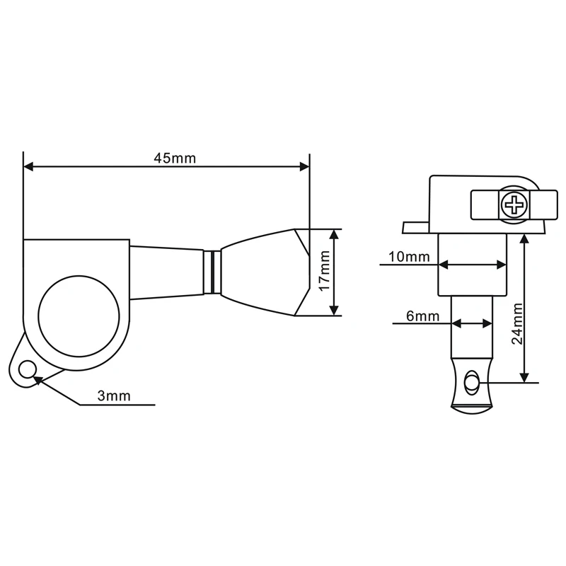 Sealed LP Guitar Tuning Peg Set M00105SW 2 Sealed LP Guitar Tuning Peg Set M00105SW - Image 2