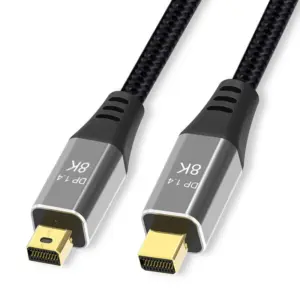 Mini DisplayPort to DisplayPort Cable 8K 60Hz 4K 144Hz 15 Hfbace7a515c046b7bd032b4e74d7bfec0