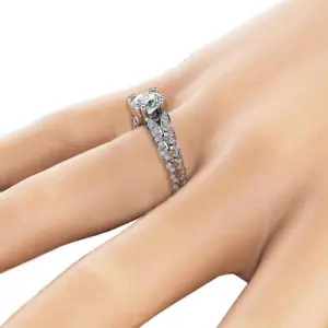 Elegant Silver Ring with AAAA Cubic Zirconia 7 Hfeb12b3f77f34a9dbd0db93db8e1587ea