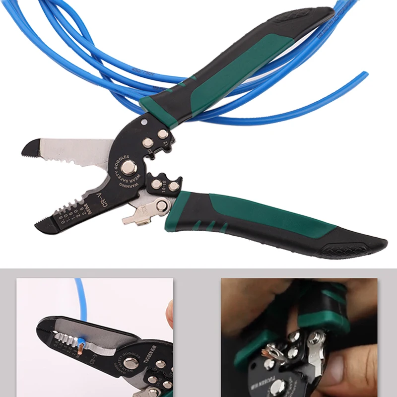 Multifunctional Wire Stripper and Crimping Pliers 3 Multifunctional Wire Stripper and Crimping Pliers - Image 3