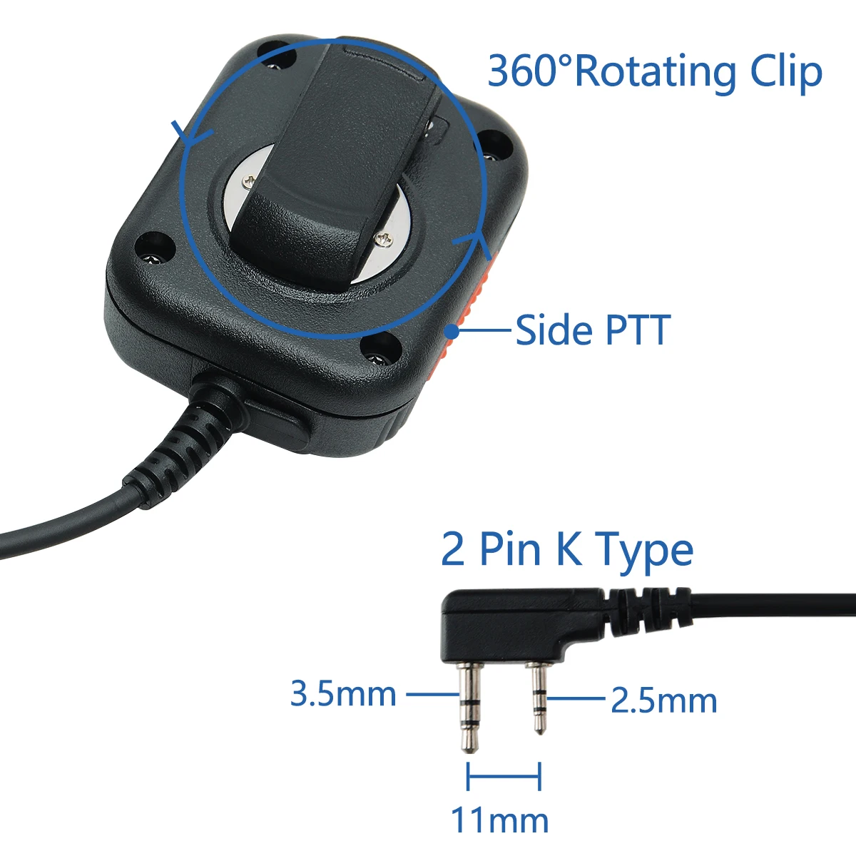 Tactical Microphone Speaker for Clear Comms 3 Tactical Microphone Speaker for Clear Comms - Image 3