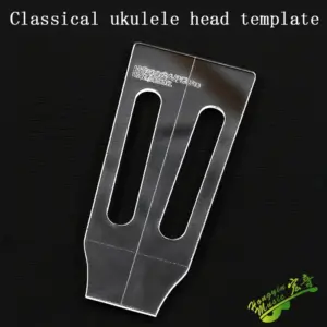 Clear Acrylic Ukulele Head Template for Precision 12 Hff66f04ede284e8a8fe397a293bed6beB