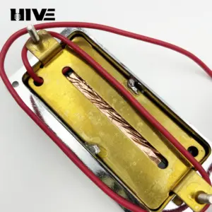 Mini LP Dual-Coil Guitar Pickup with Chrome Finish 9 S000256b43aca4732bcf17cb90feafe70X