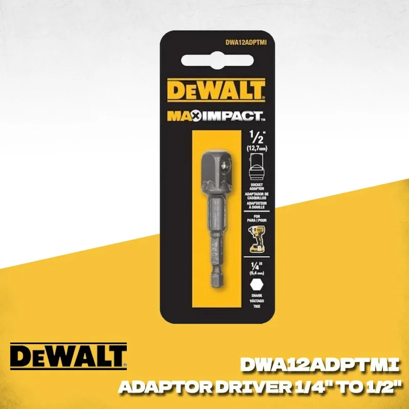 DEWALT Impact Driver Adapters Set for Heavy-Duty Use 3 DEWALT Impact Driver Adapters Set for Heavy-Duty Use - Image 3