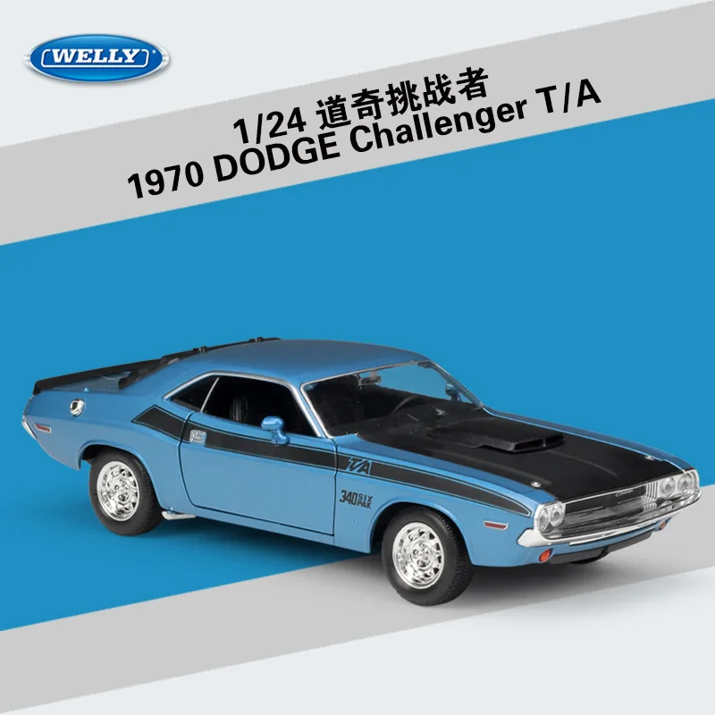 1970 Dodge Challenger T/A 1:24 Scale Diecast Model 7 1970 Dodge Challenger T/A 1:24 Scale Diecast Model - Image 7