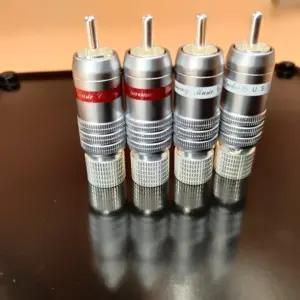 Premium Silver RCA Connector for High-End Audio 8 S00273d3da9e6474b8d12ee7c60fb5abe6