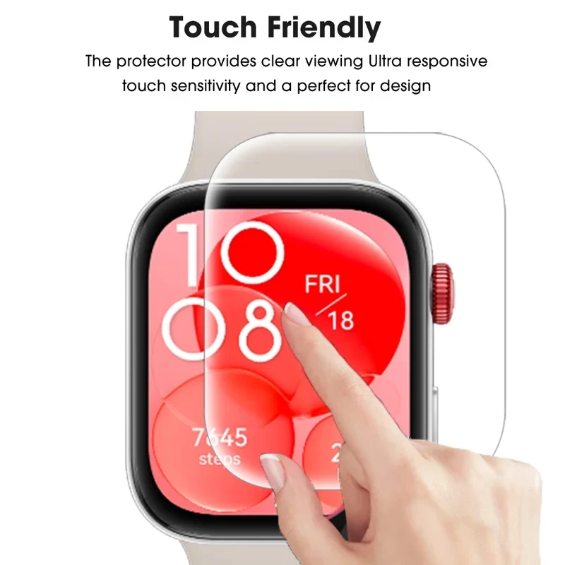 Hydrogel Screen Protector for Huawei Watch Fit Series 5 Hydrogel Screen Protector for Huawei Watch Fit Series - Image 5
