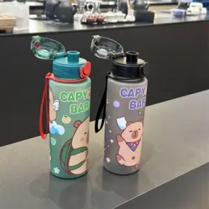 Colorful Cartoon Capybara Water Bottle 750ml 12 S0048c8f648414bc988d1ddb191ed6adcj
