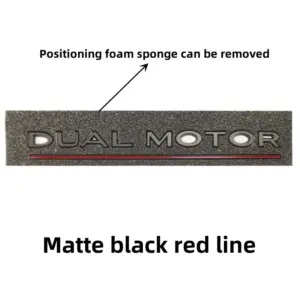 Tesla Dual Motor Emblem for Model Y, 3, X, S 17 S005e8305fb944610980ca65cebdd63e8p