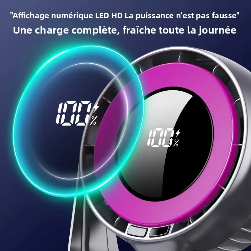 Portable Wall-Mounted Fan with 4000mAh Battery 5 Portable Wall-Mounted Fan with 4000mAh Battery - Image 5