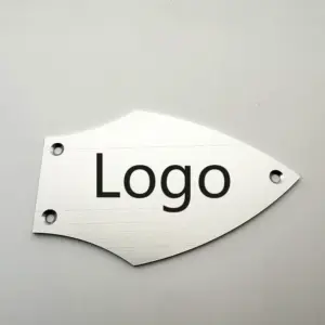 Custom Aluminum Bass Truss Rod Cover in Gold, Black, Silver 7 S00c3984ce55446dd9736d1f54cdf9d8bB