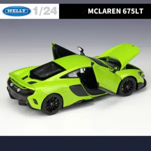 Vibrant Green McLaren 675LT Diecast Model 1:24 Scale 15 S00c6508956b04930a2bc4ff87b37b5383