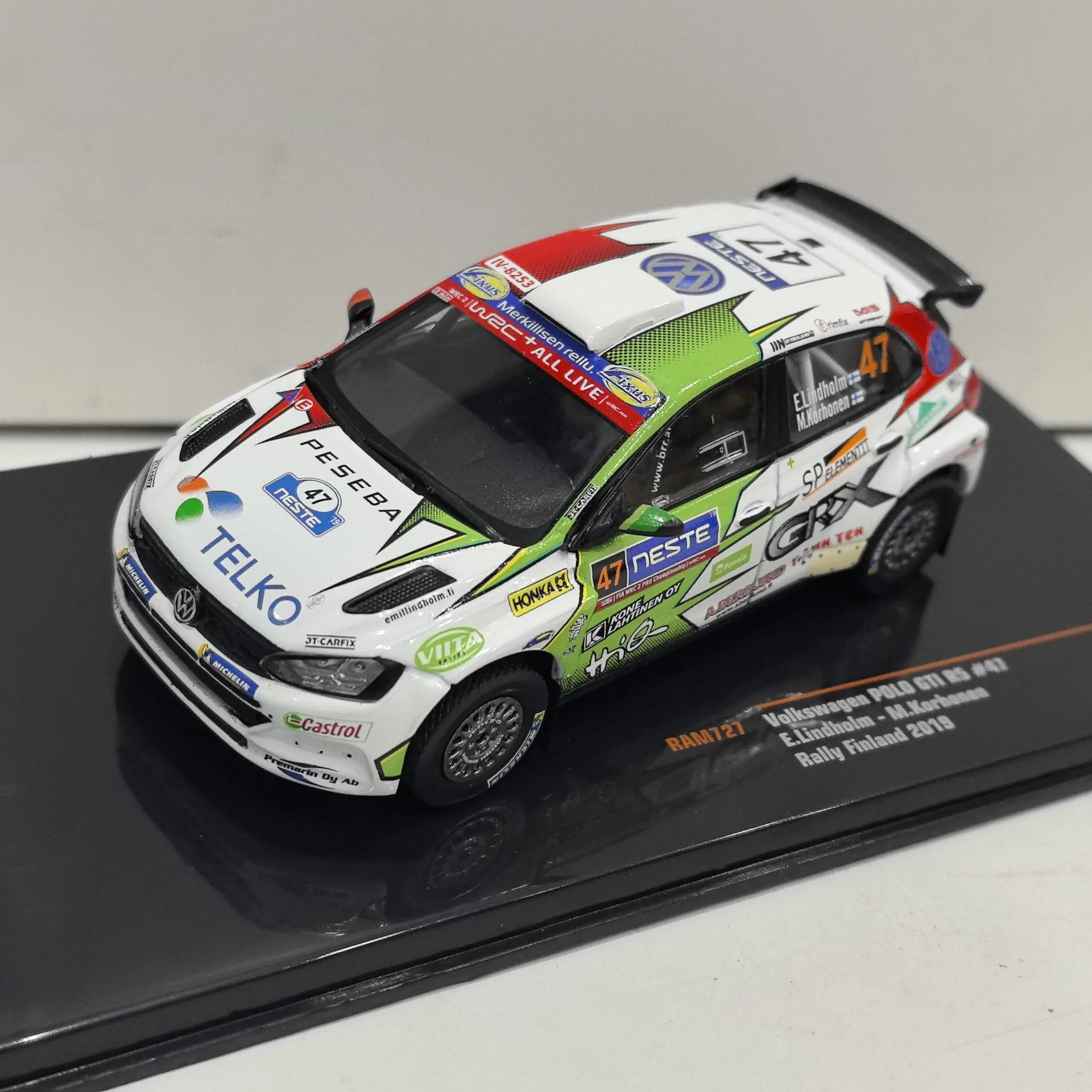 Volkswagen Polo GTI R5 1:43 Diecast Model 1 Volkswagen Polo GTI R5 1:43 Diecast Model