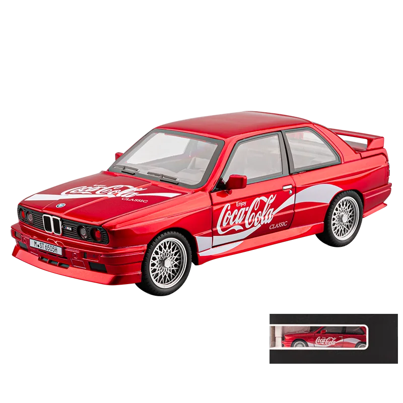 1:24 BMW M3 Coca Cola Diecast Model 7 1:24 BMW M3 Coca Cola Diecast Model - Image 7