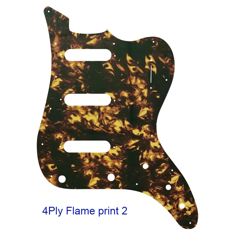 Vibrant Custom Pickguard for Harley Benton Bass Vi 2 Vibrant Custom Pickguard for Harley Benton Bass Vi - Image 2