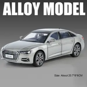 1:24 Scale A6L Diecast Car Model in Multiple Colors 17 S00e96650a73e479999e82790d63f4522f