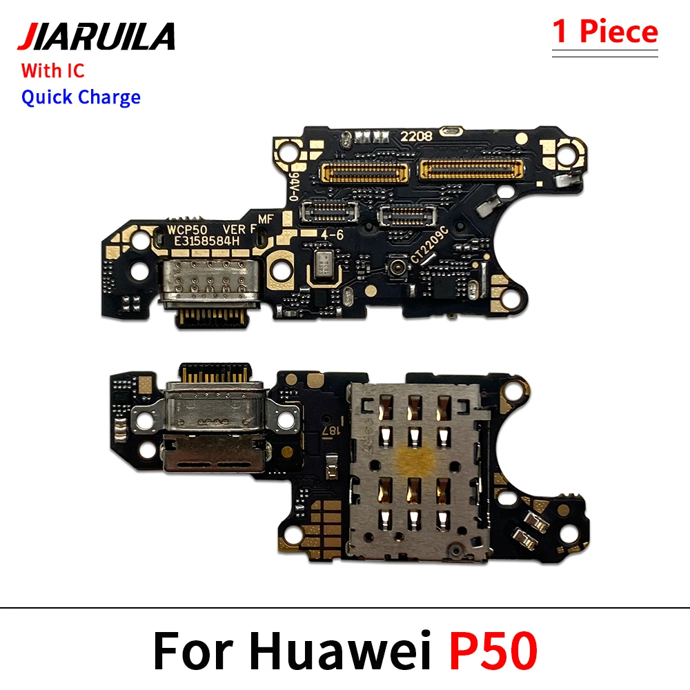 Huawei Mate 50 Pro and P50 USB Charging Port Dock Connector Board 9 Huawei Mate 50 Pro and P50 USB Charging Port Dock Connector Board - Image 9