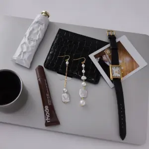 Stainless Steel Freshwater Pearl Drop Earrings 10 S01077ffdb39e4f8696c4b59b0aed7330y