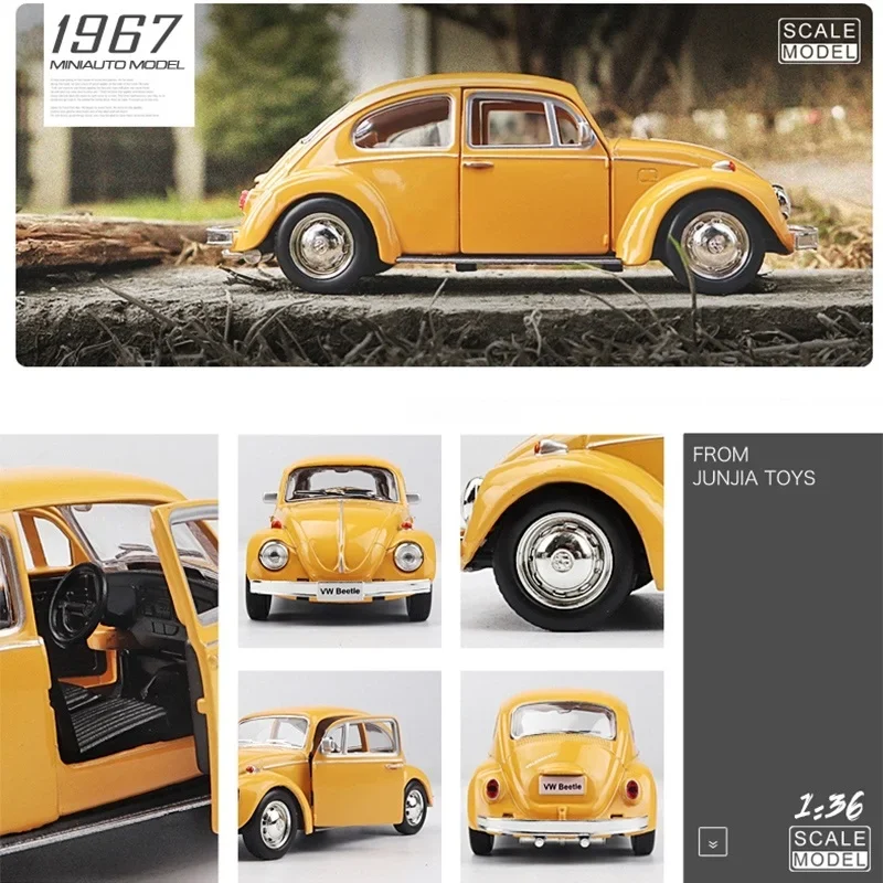 1967 Volkswagen Beetle Diecast Mini Model 4 1967 Volkswagen Beetle Diecast Mini Model - Image 4