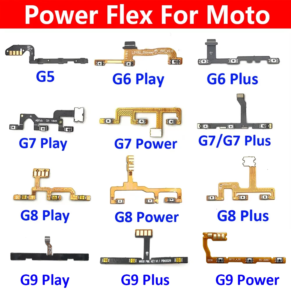 Motorola G Series Power and Volume Flex Cable 1 Motorola G Series Power and Volume Flex Cable
