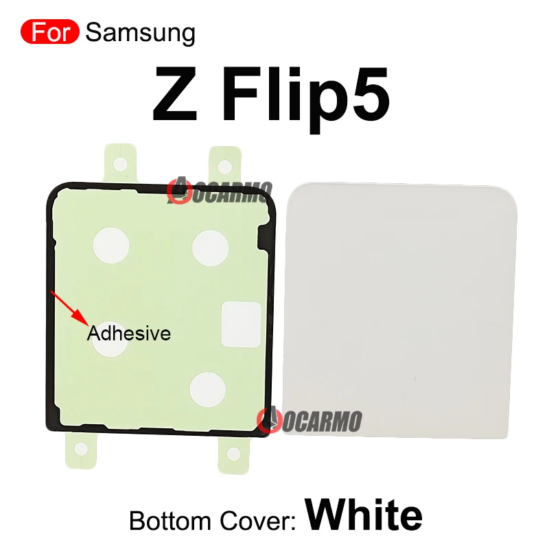 Samsung Galaxy Z Flip 5 Rear Panel Set Black, Green, Purple, White 5 Samsung Galaxy Z Flip 5 Rear Panel Set Black, Green, Purple, White - Image 5