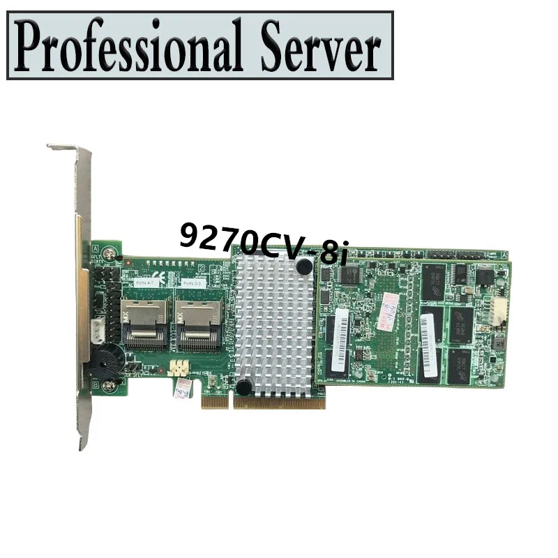 LSI MegaRaid 9270CV-8i RAID Controller Card 1 LSI MegaRaid 9270CV-8i RAID Controller Card