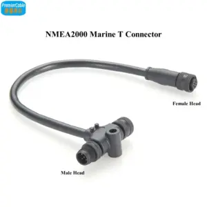 Marine NMEA2000 T Connector, 0.3m/0.5m