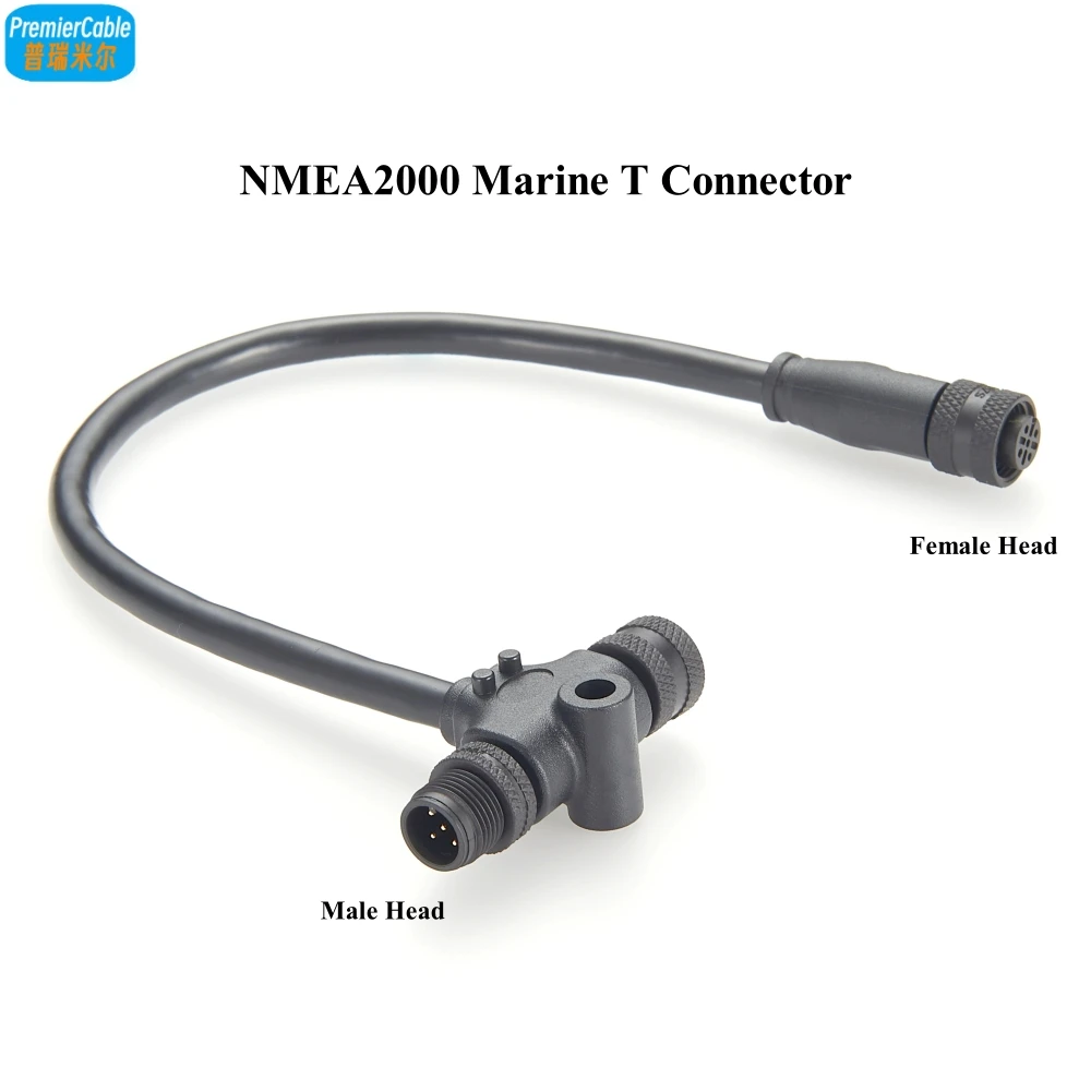 Marine NMEA2000 T Connector, 0.3m/0.5m 1 Marine NMEA2000 T Connector, 0.3m/0.5m