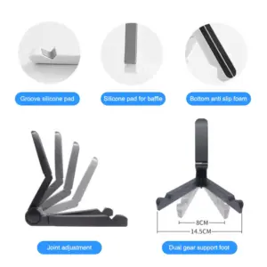 White Universal Tablet and Phone Stand 14 S014f0fedcf1e41c284f16e7e574518a4d